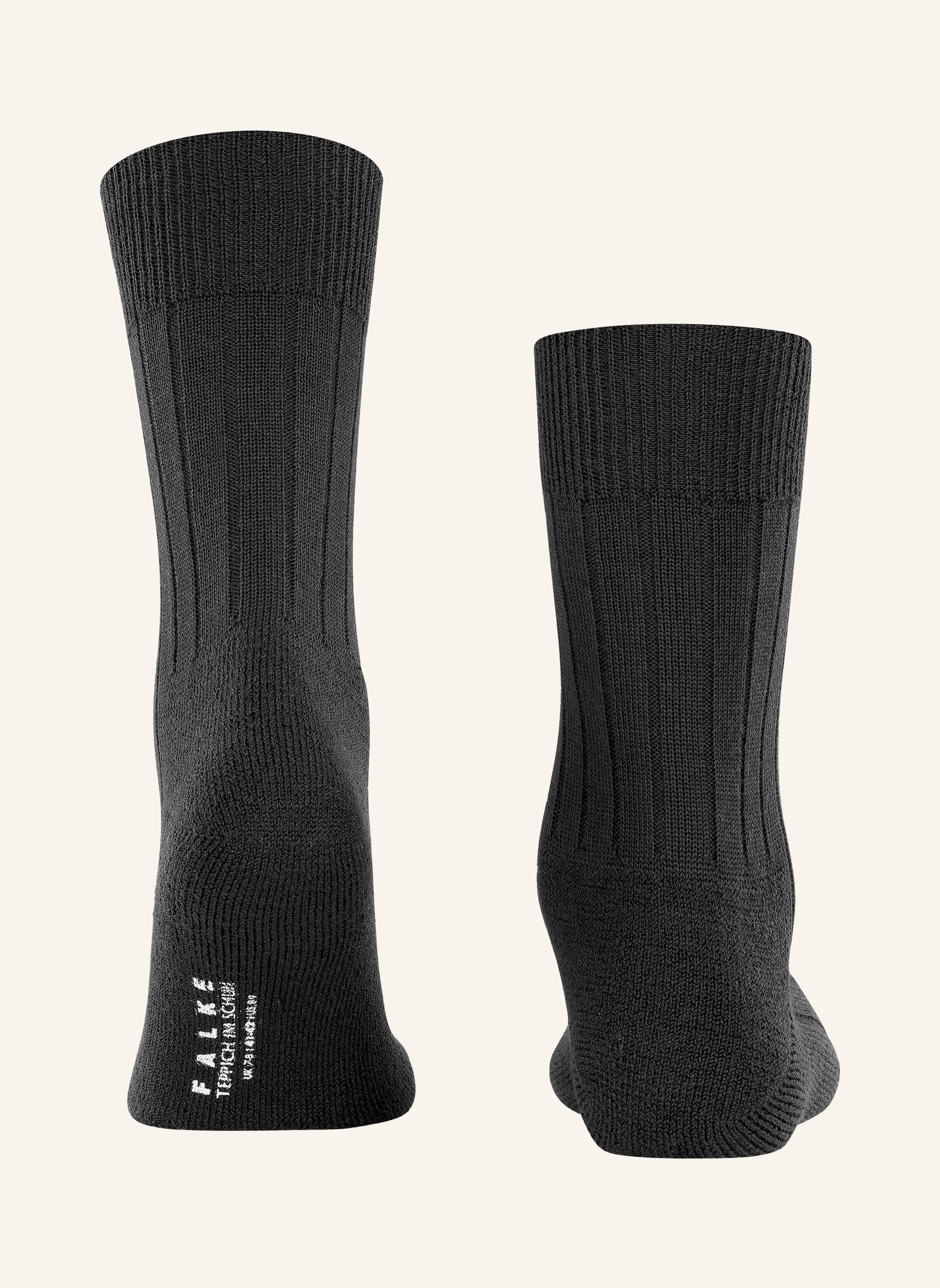 FALKE Strümpfe TEPPICH IM SCHUH aus Merinowolle