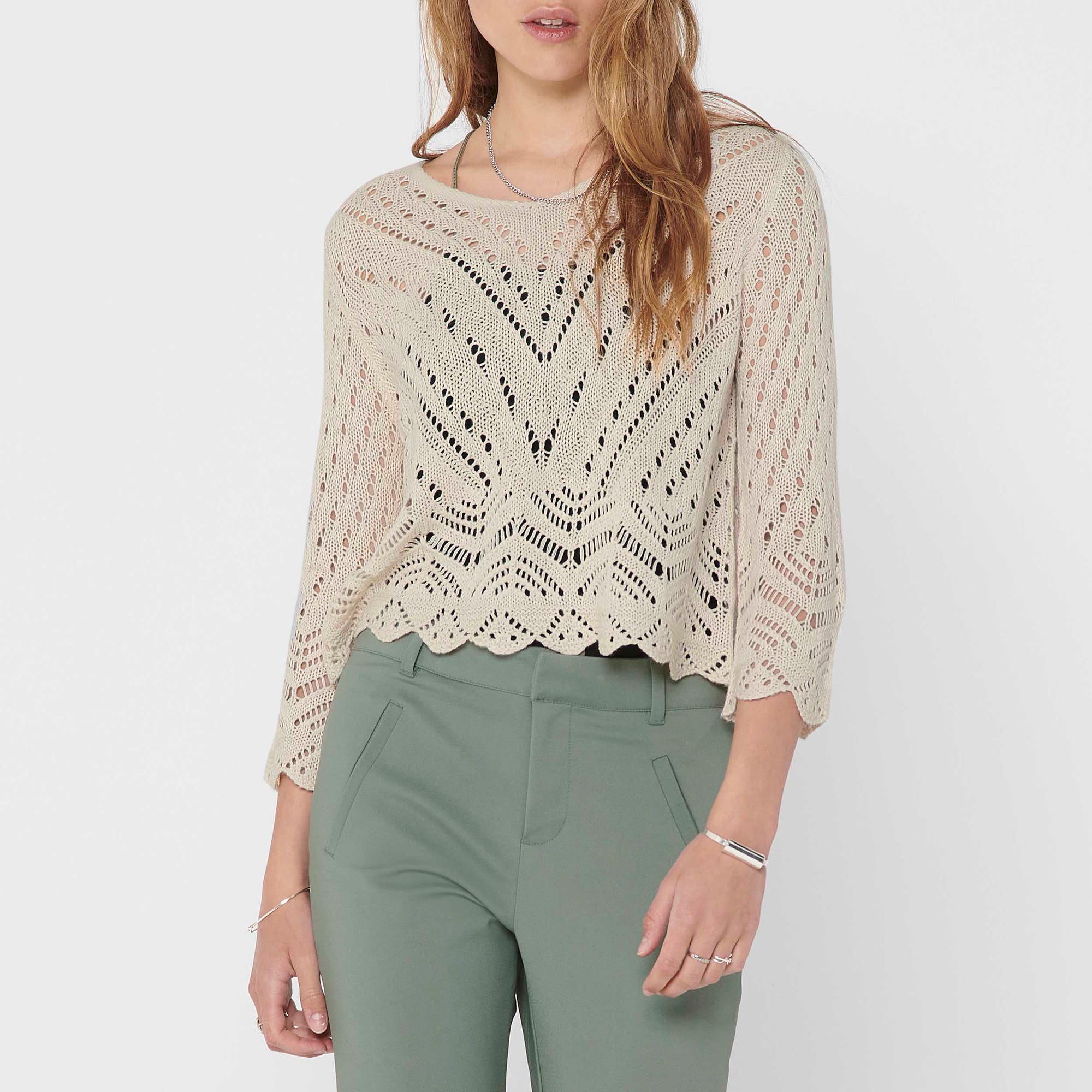Pull Femme beige