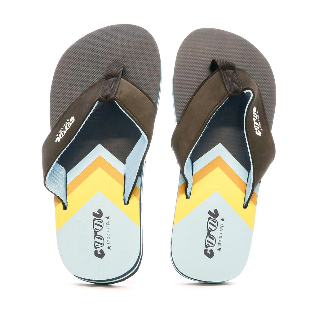 Cool Shoe Tongs Noire/Bleu Garçon Cool Shoe Zinc