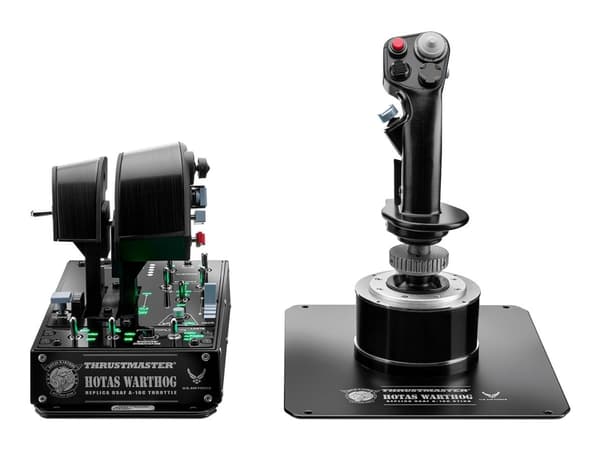 Thrustmaster HOTAS Warthog - Joystick og gasspedal - kablet - for PC