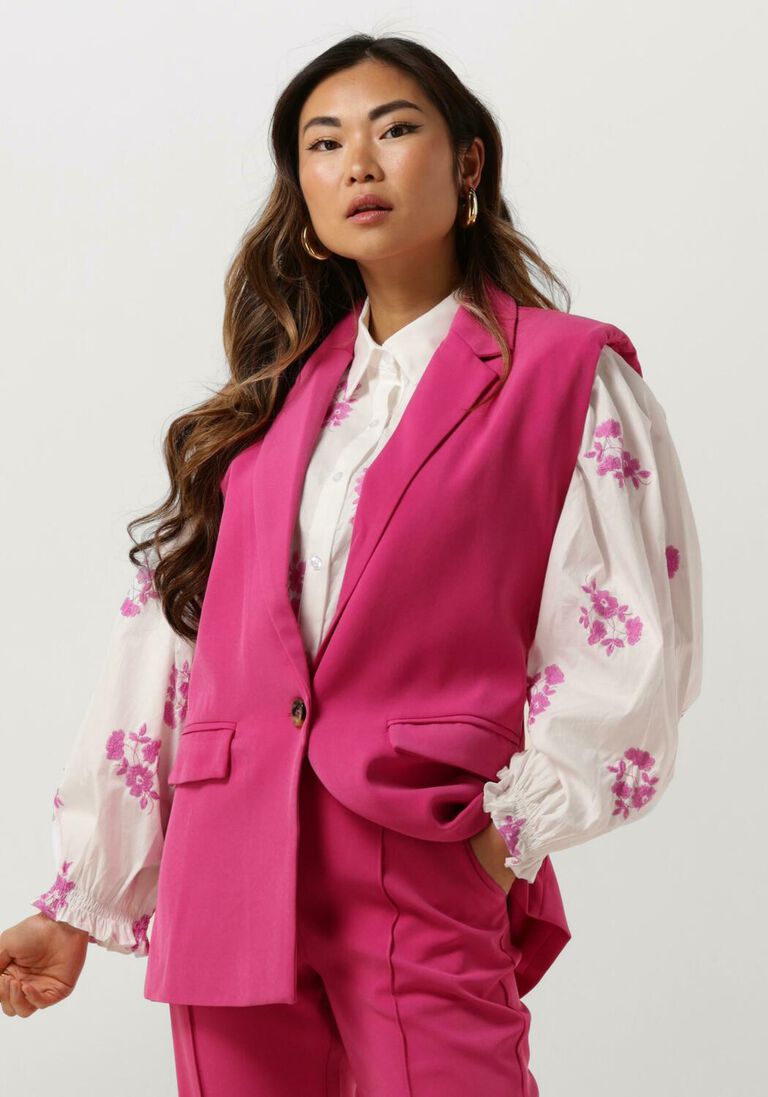 YDENCE roze ydence gilet pants lima