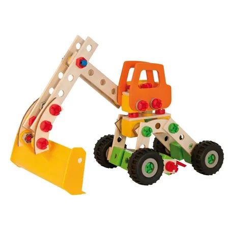 Simba Eichhorn Constructor Radlader und andere Modellvarianten, 140 Teile