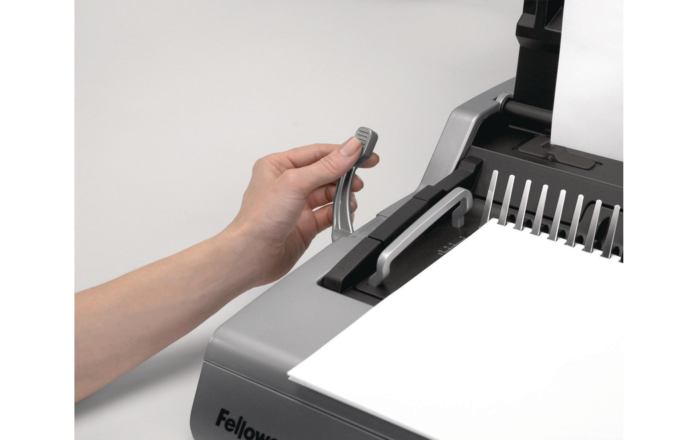 Bindegerät Galaxy 500 Seiten<br>Plastikbindegerät mit manueller Stanzung