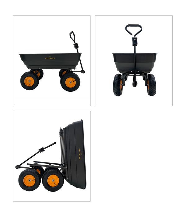 Westmann Kunststoff-Gartenwagen mit