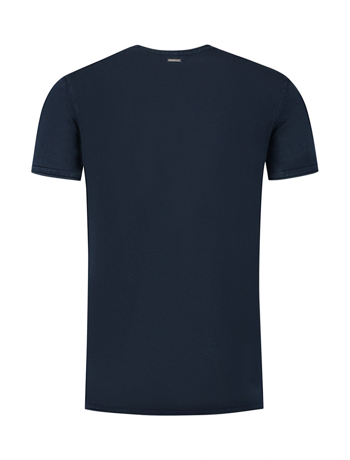 PURE PATH  Knitted Short Sleeve Shirt