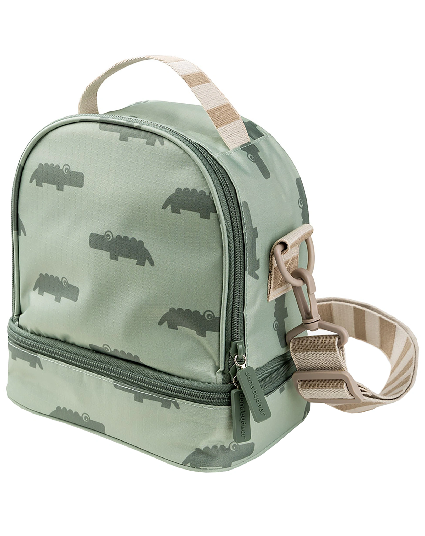 Lunchtasche CROCO (22x15x23) isolierend in grün
