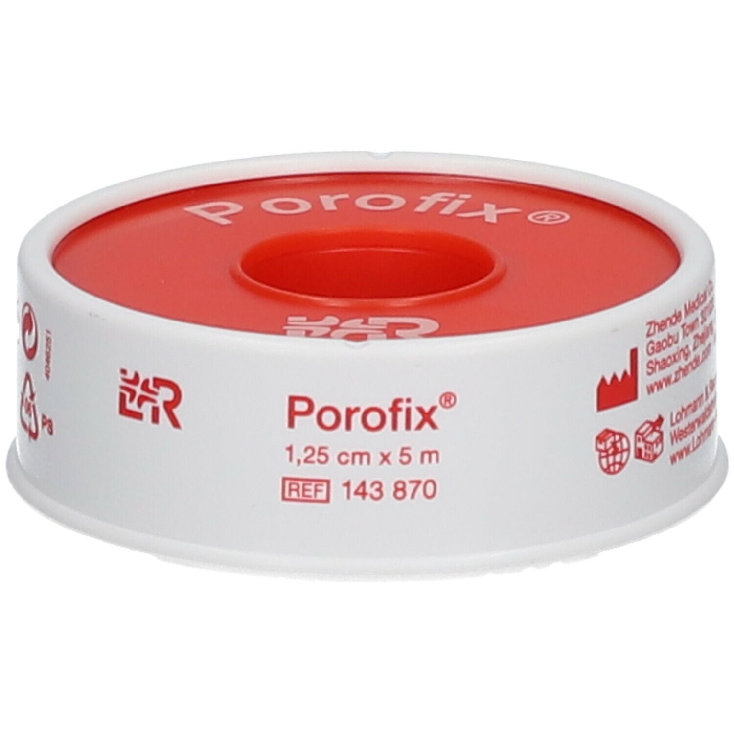 Porofix® Heftpflaster 1,25 cm x 5 m