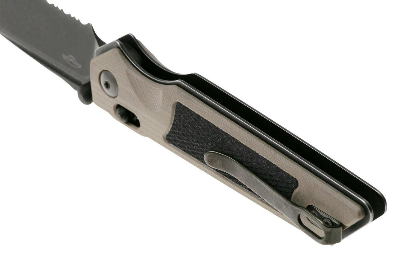 Real Steel Sacra 7711CB Black Böhler K110, Coyote G10, zakmes