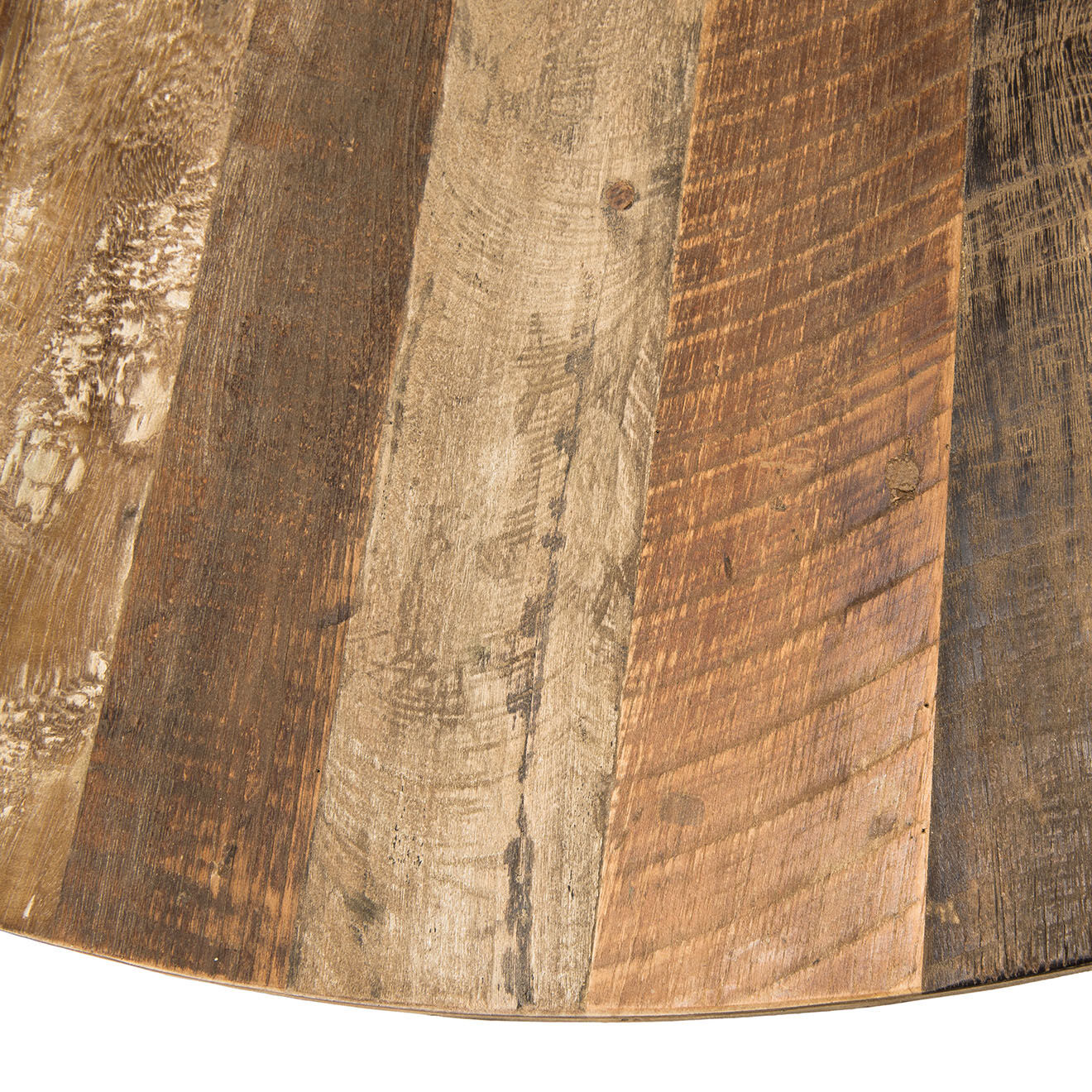 Macabane Table à manger Sixtine teck - D.130xH.77.5 cm