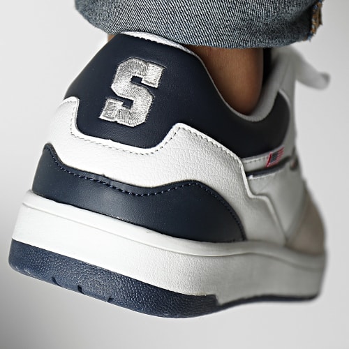 Baskets Elmas White Navy