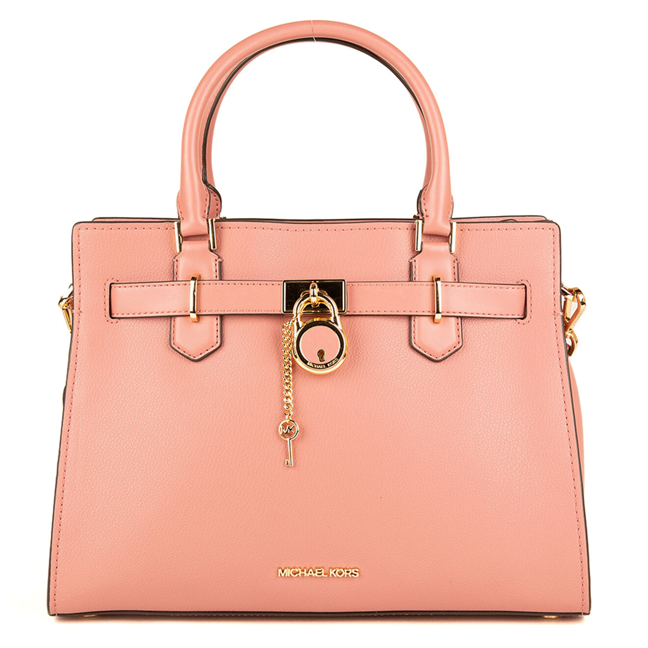 Michael Kors Sac à main en Cuir Hamilton M  rose - 33/30x24x14.5 cm