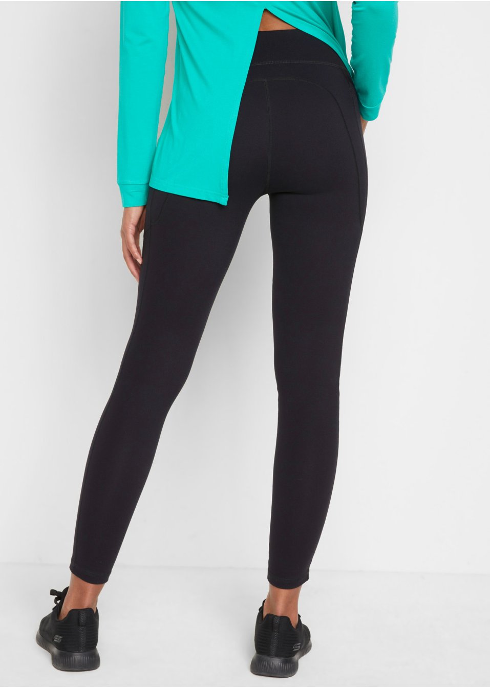Legging de sport avec poches latérales, longueur cheville