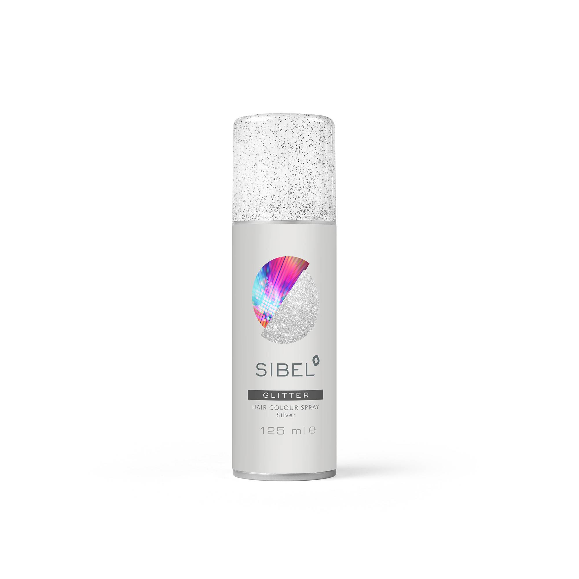Bombe Hair Color paillettes Glitter argent / 125ml