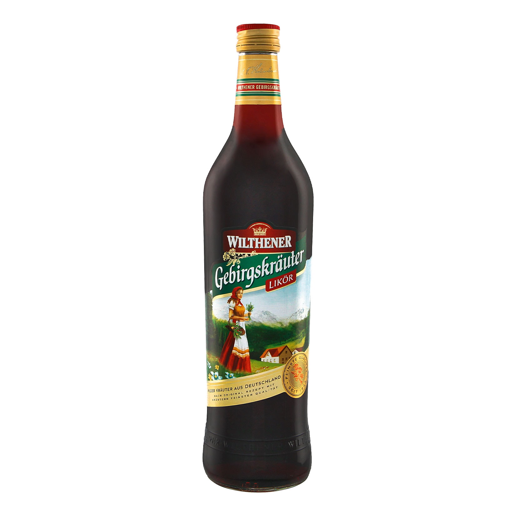 Wilthener Gebirgskräuter Likör 30,0 % vol 0,7 Liter