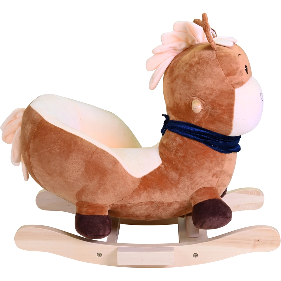 knorr toys® Schaukeltier Seppl horse brown braun