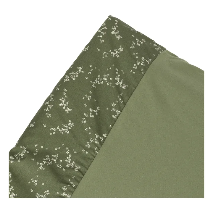 Nobodinoz Matelas à langer Stories en coton bio | Vert