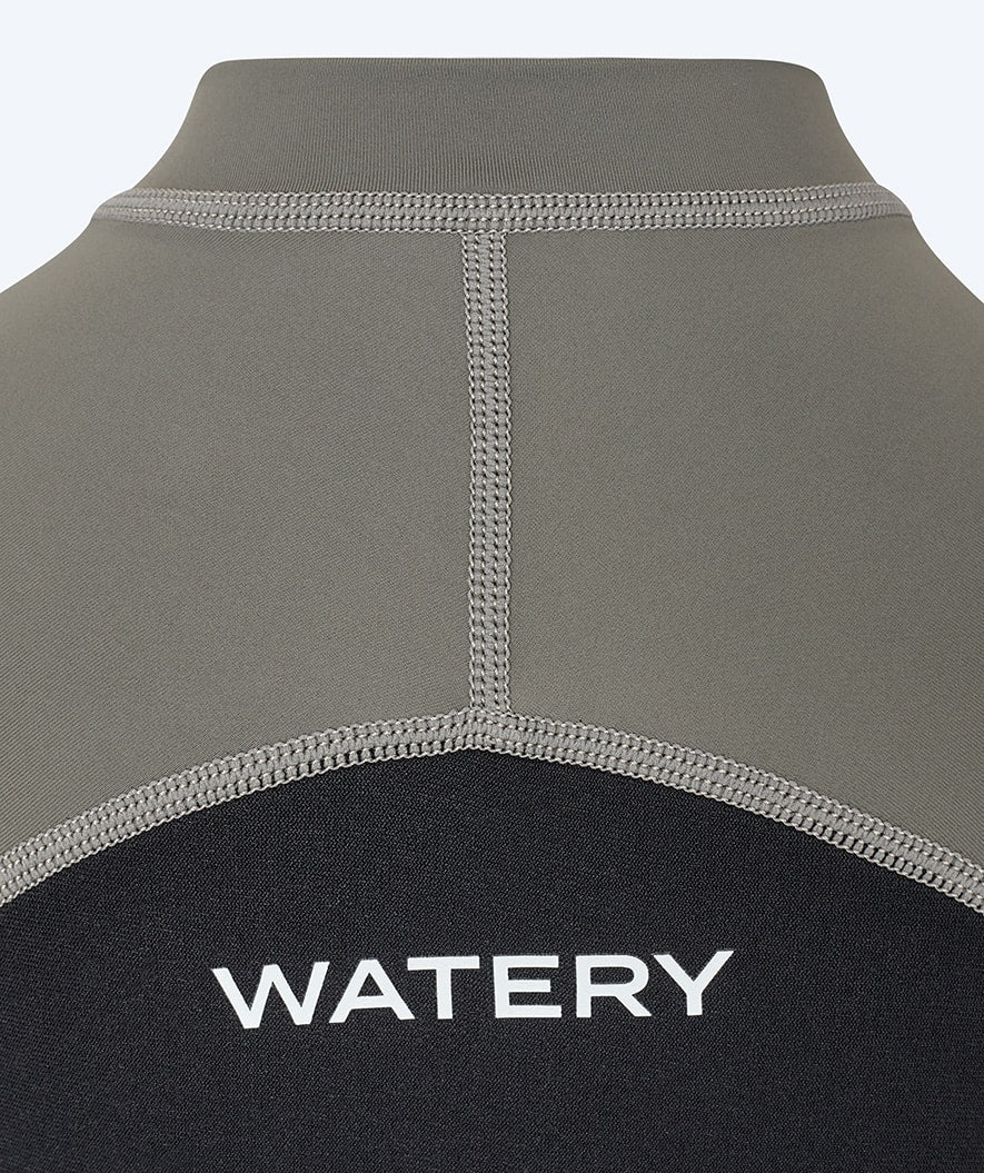 Watery UV våddragt til børn - Calypso Shorty - Grå/sort