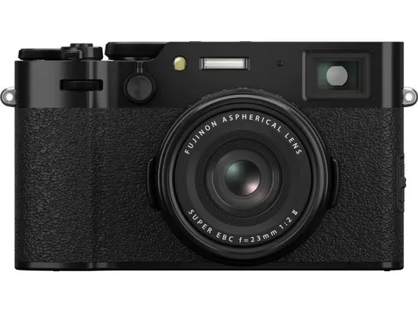 Fujifilm X Series X100VI - Digitalkamera - kompakt - 40.2 MP - APS-C - 6.2K / 29.97 fps - Fujinon - Wi-Fi, Bluetooth - sort