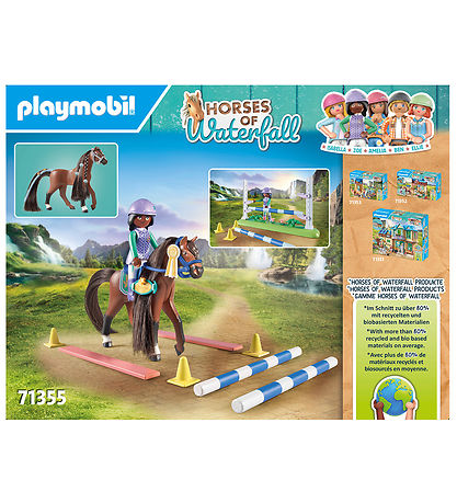 Playmobil Horses Of Waterfall - Zoe & Blaze m. Tr?ningsbane - 67