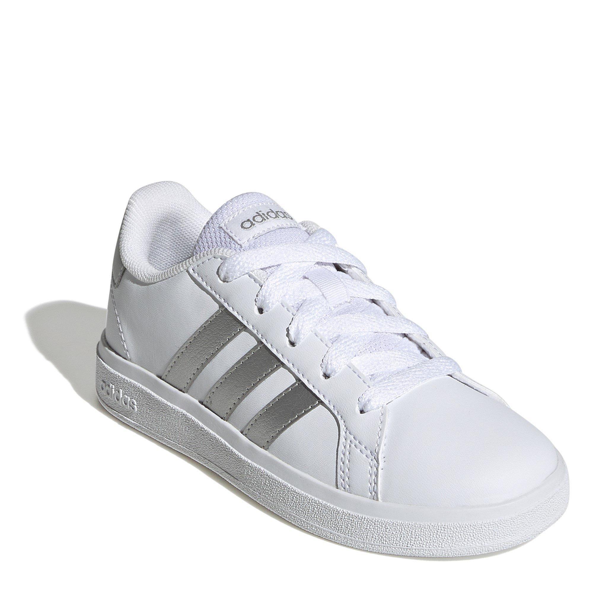 adidas Girls Grand Court Trainers