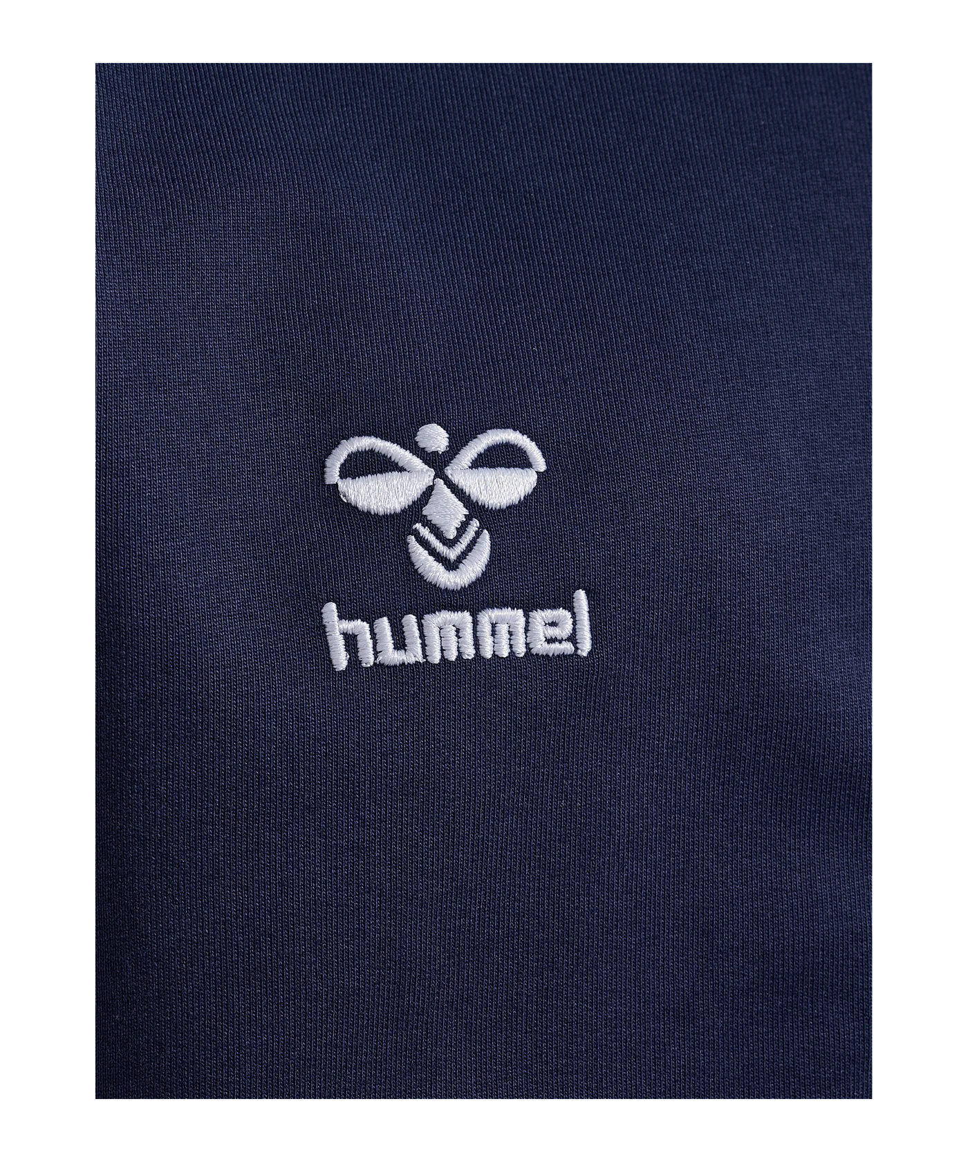 Hummel GO 2.0 Kapuzenjacke Kids Blau F7026
