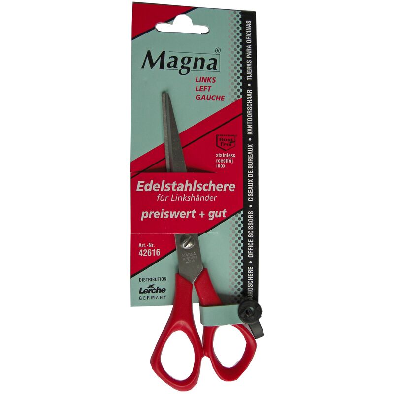 Lerche Schere Magna, für Linkshänder, 16 cm