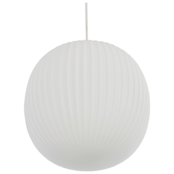 KARWEI hanglamp Tess wit ø35x38cm