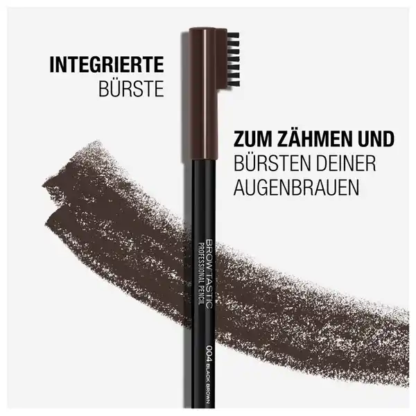 Brow'Tastic Professional Pencil 004 Black Brown