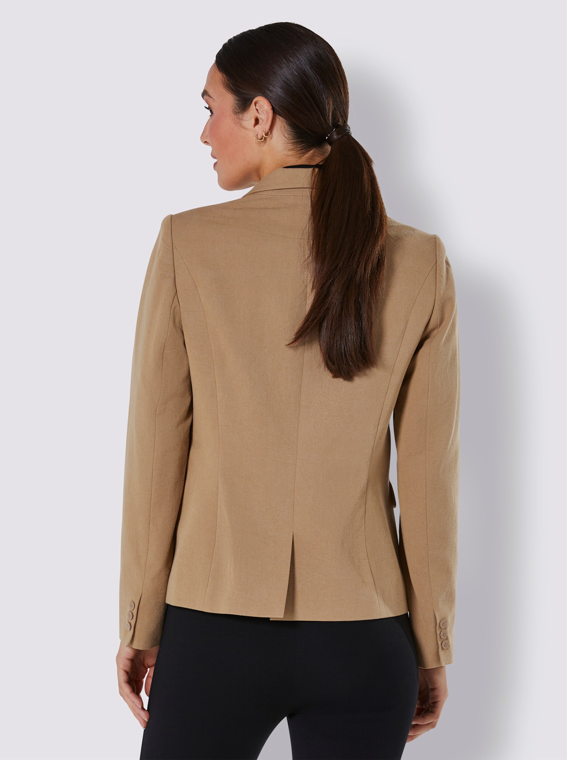 Lyocell-Baumwoll-Blazer