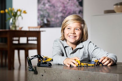 Siku Gravemaskin Liebherr 1:87