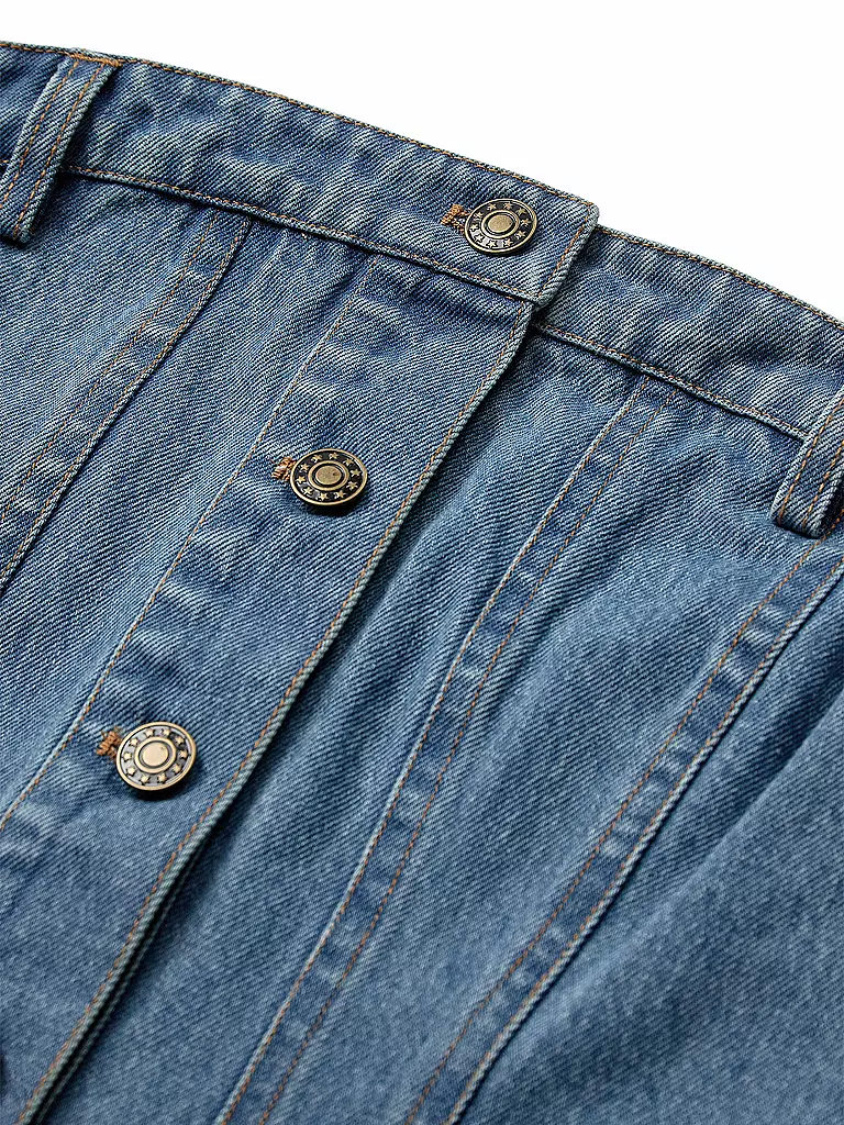 DESIGNERS REMIX Top MILES BOOB blau