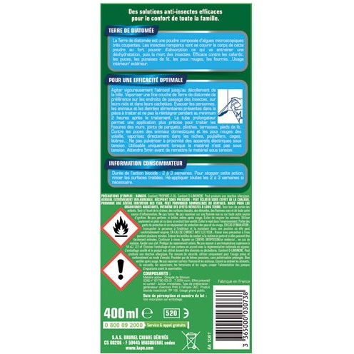 Bombe terre de diatomée - rampants - 400 mL