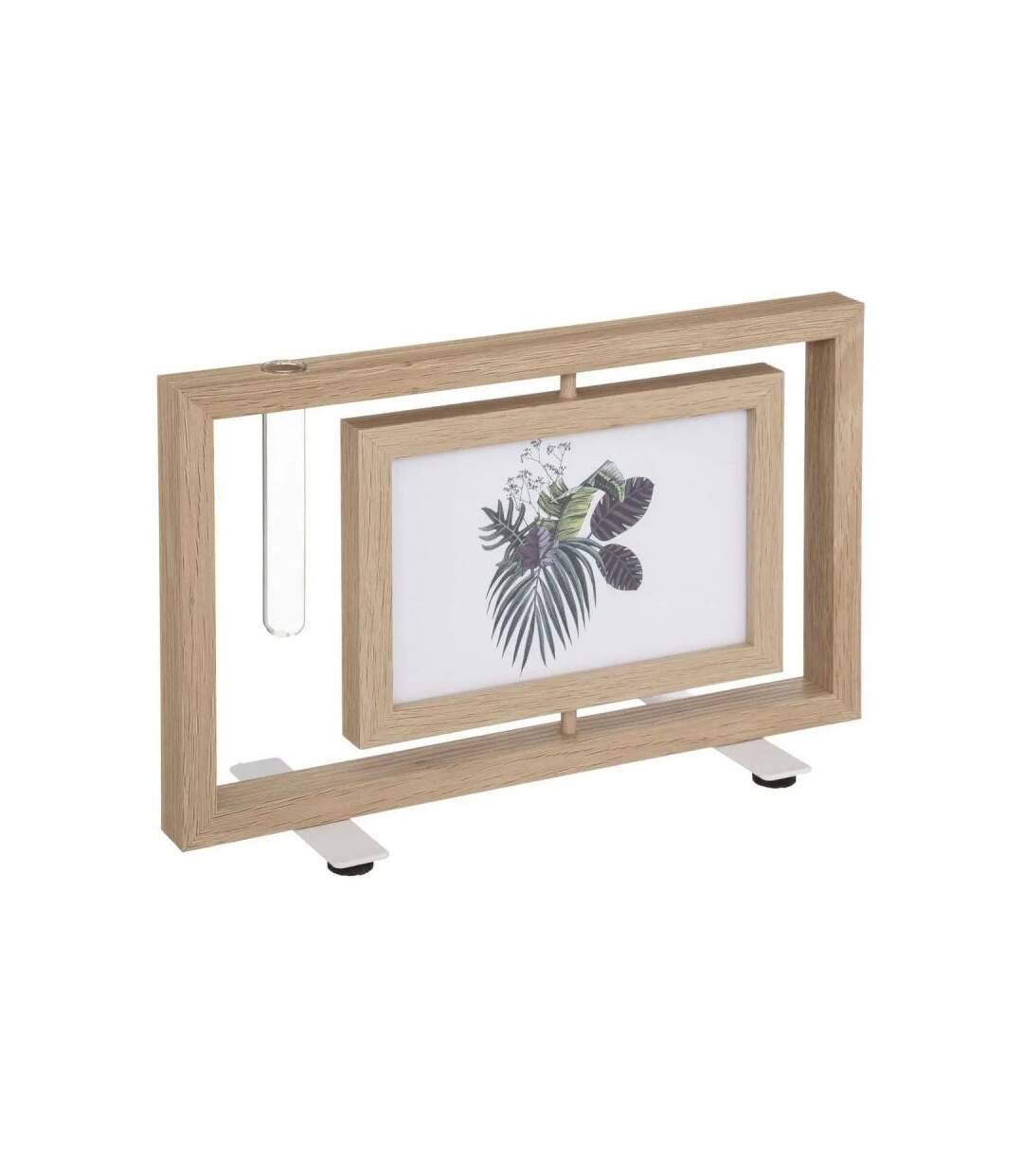 Cadre Photo Déco Tube 10x15cm Naturel
