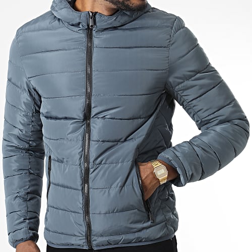 Doudoune Capuche 149-79 Gris