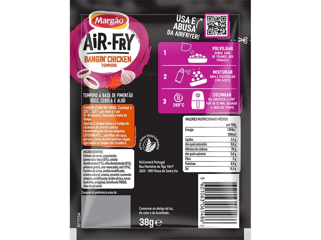 MIST BATATAS AIRFRYER MARGÃO 38G