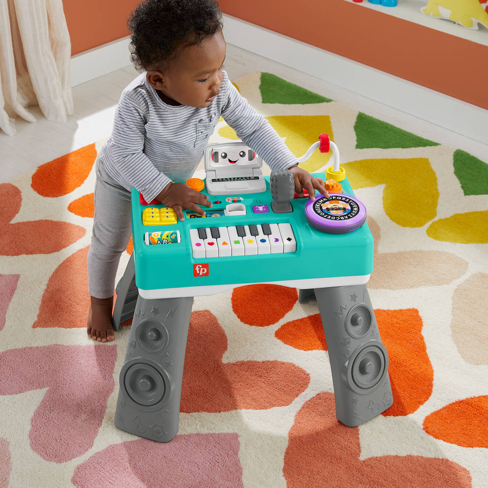 Fisher-Price leerplezier mixen en leren DJ-tafel