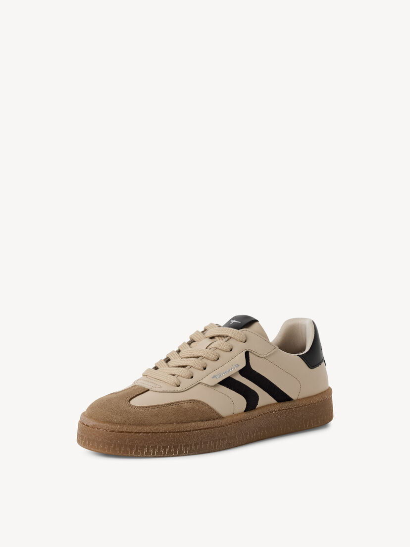 Leren Sneaker - beige