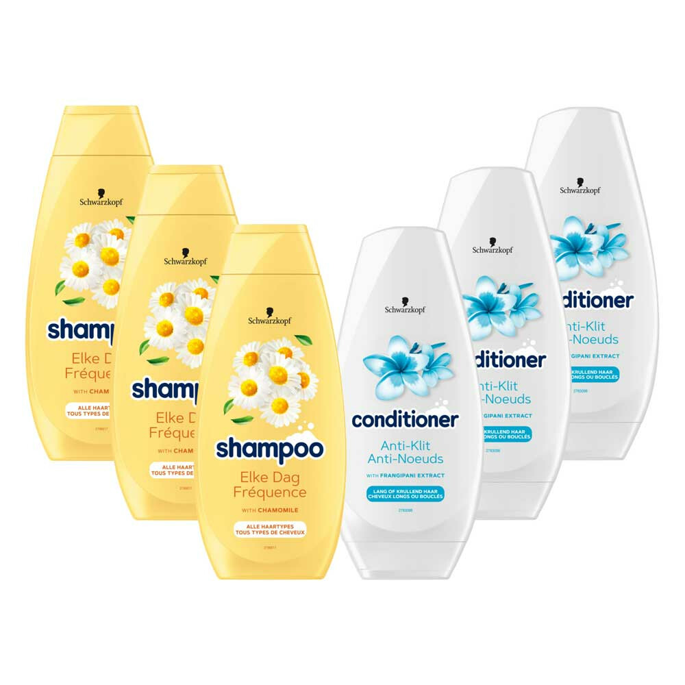 Schwarzkopf Elke dag Shampoo & Anti-klit conditioner Pakket