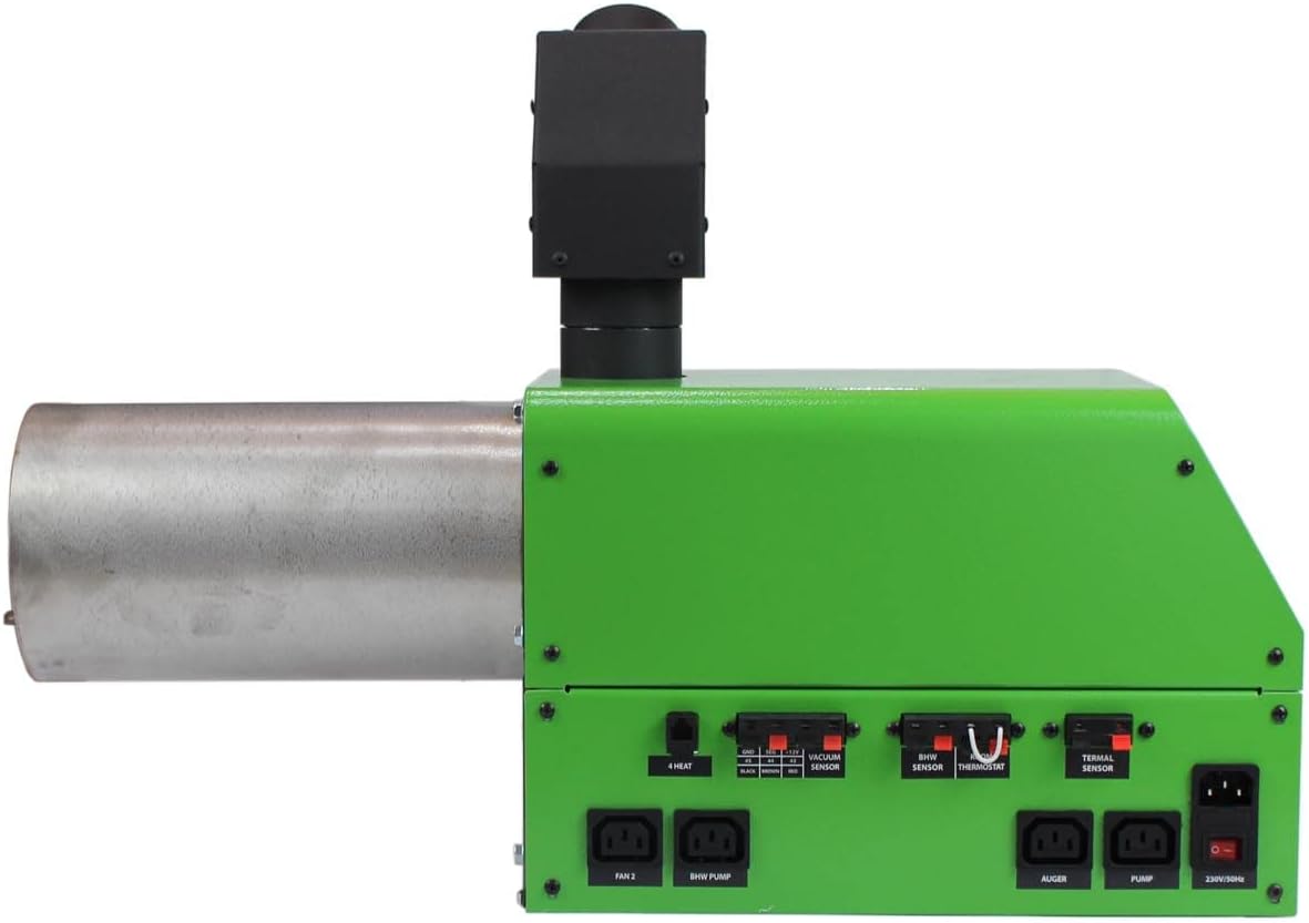 ROBIN WOOD- Pelletbrenner 8-35kW mit LED-Display und Förderschnecke