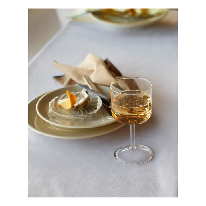 Hay Verre à pied Tint en borosilicate - Set de 2 | Transparent