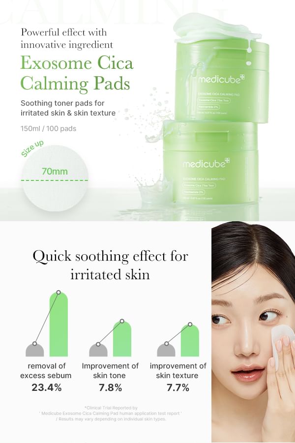 medicube - Exosome Cica Kalmerende Pad