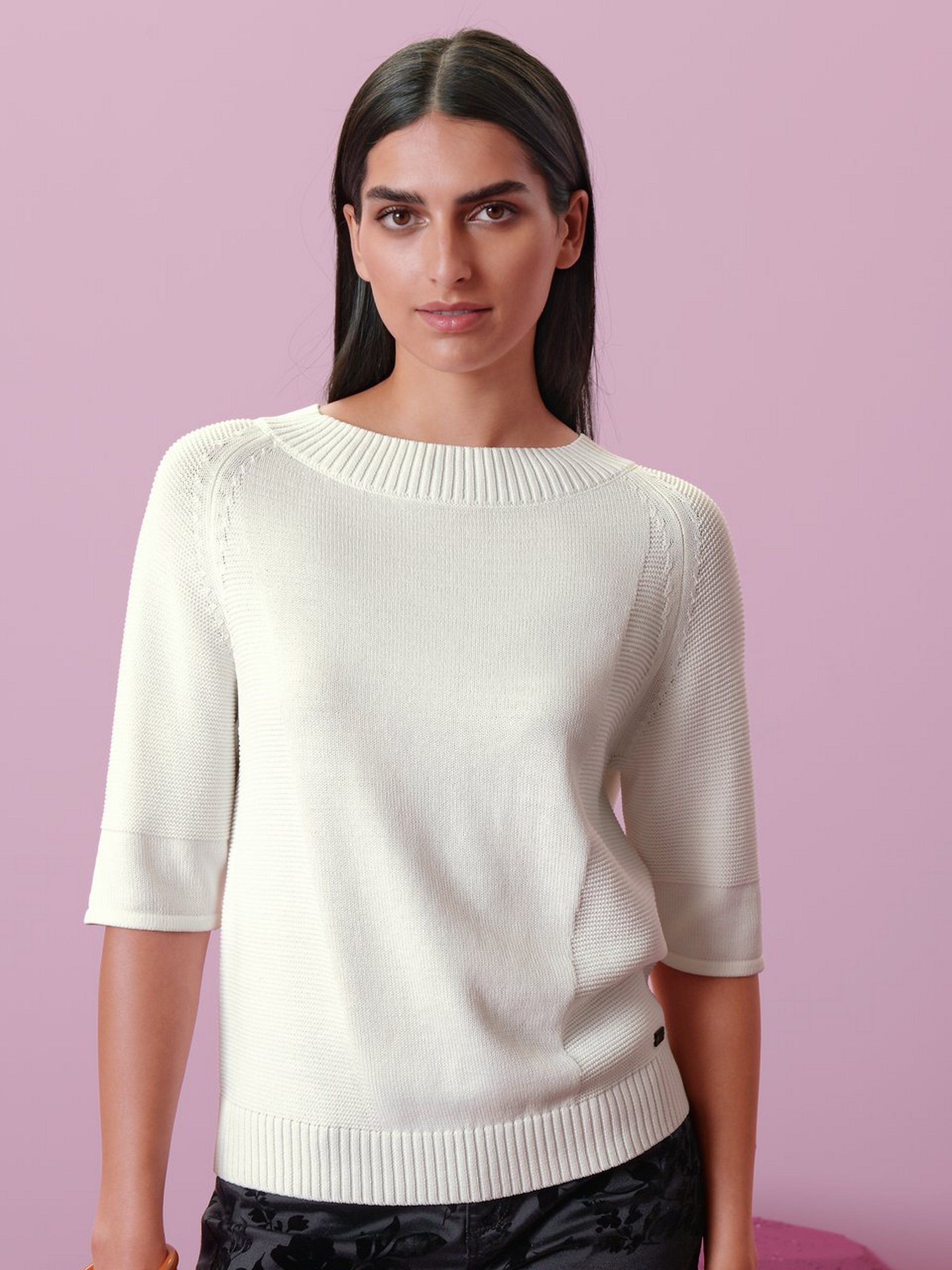 Pullover mit 3/4-Raglanarm