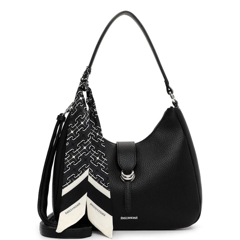 Emily & Noah Hasina Hobo Bag Black