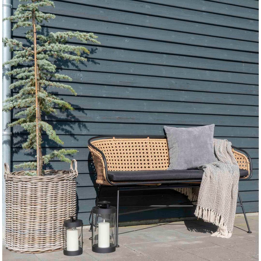 Cort plaid 130x160cm grijs. 130X160X1cm