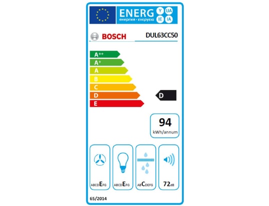 BOSCH - Hotte casquette DUL63CC50
