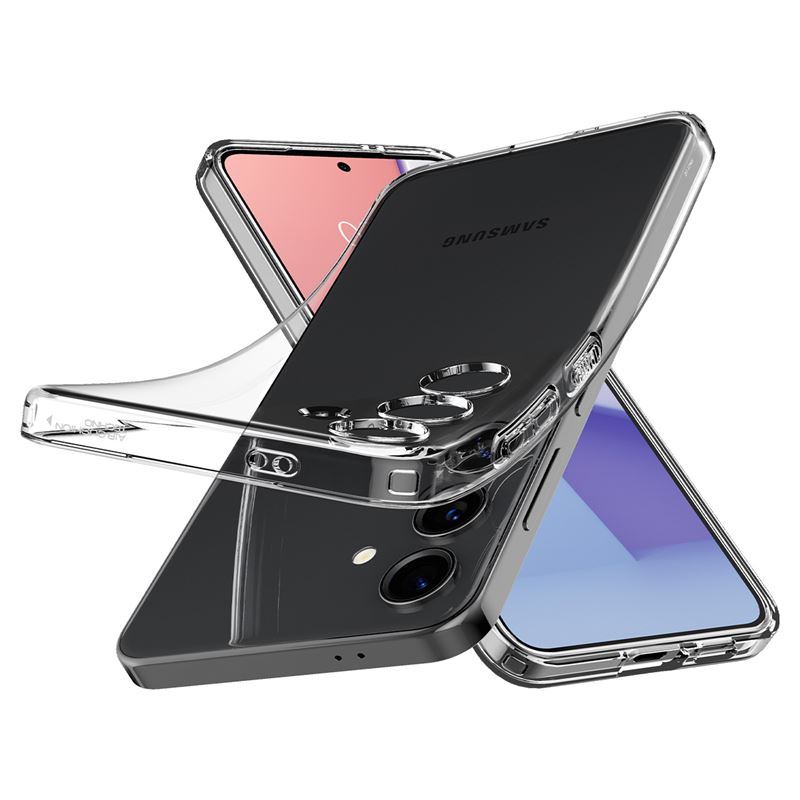 Samsung Galaxy S24 Liquid Crystal Case Gummi Hülle (ACS07343) - Crystal Clear (Transparent)