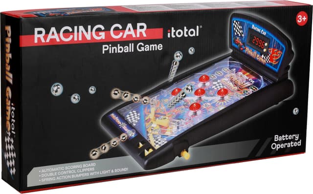 iTotal Racing mini PinBall med bil-tema