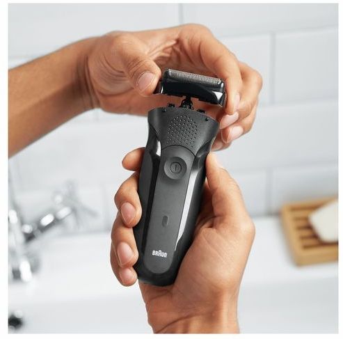 Braun Series 3 - Vervangende Scheerkop - Scheerblad Zwart