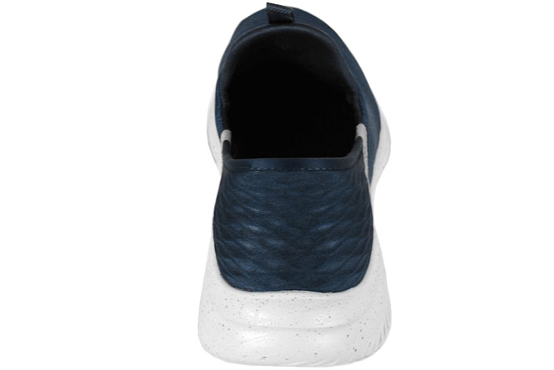 SKECHERS ULTRA FLEX 3.0 - RIGHT AWAY SNEAKERS I BLÅ TEKSTIL SLIP-INS
