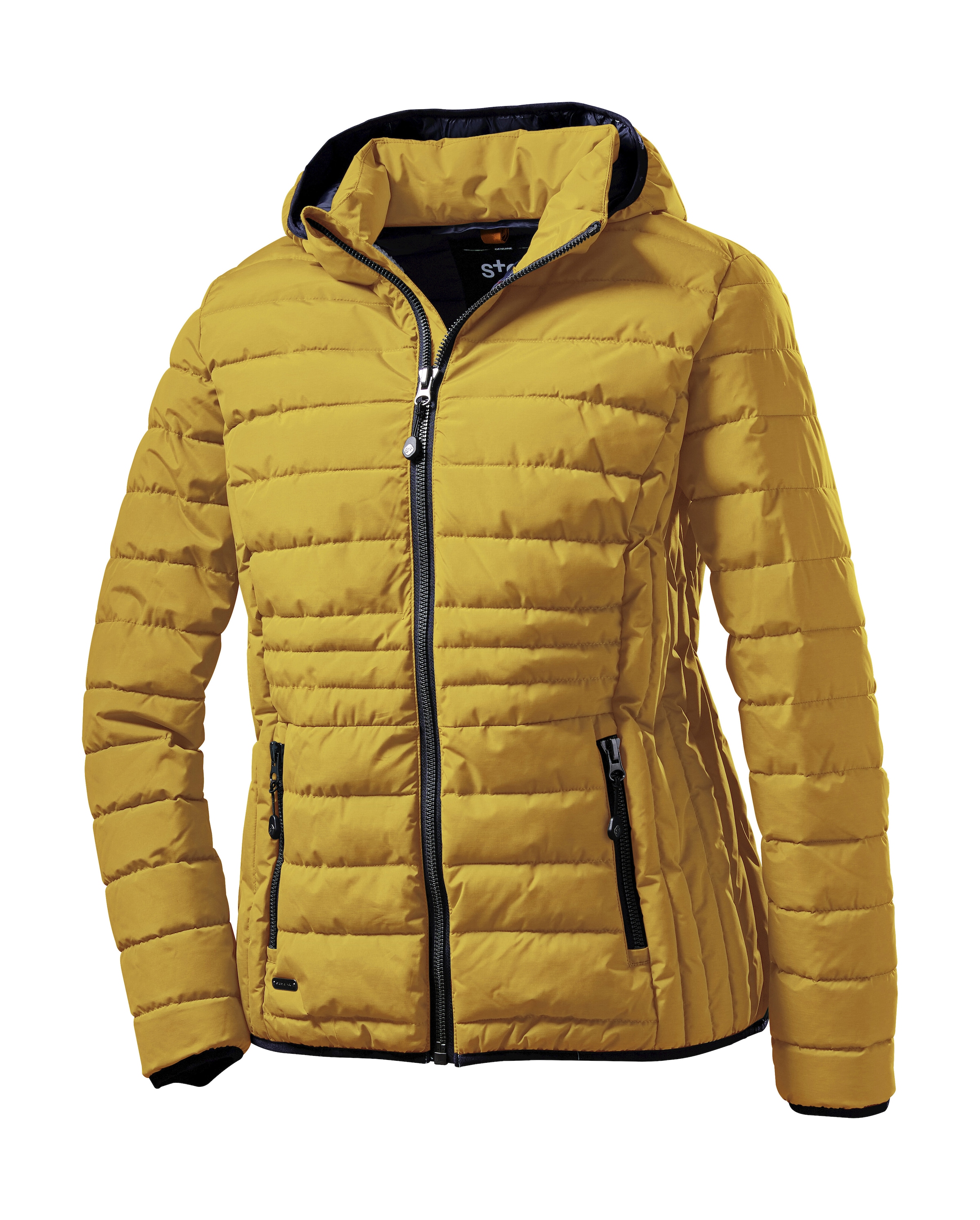 STOY Steppjacke »WMN Quilted JCKT B« Leichte, wasserabweisende Damenjacke mit recyceltem Material